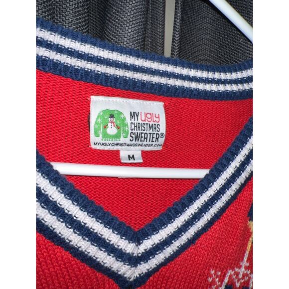 Ugly Christmas Sweater Xmas Size Medium - Picture 2 of 3